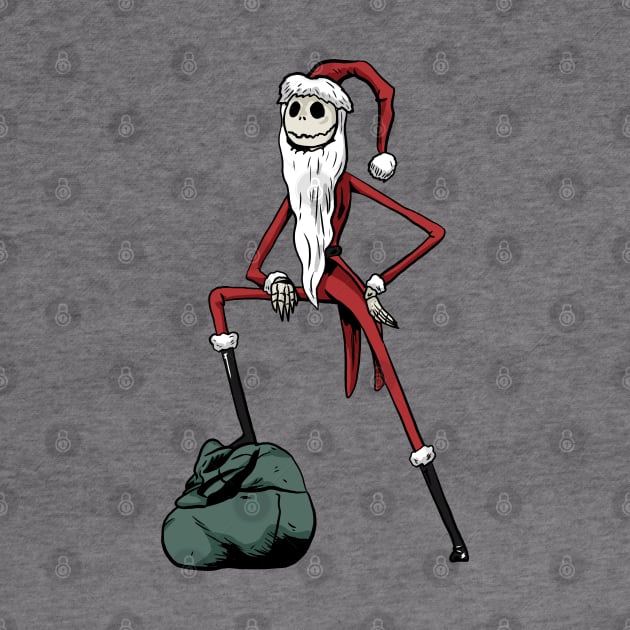 Santa Jack Skellington by Black Snow Comics